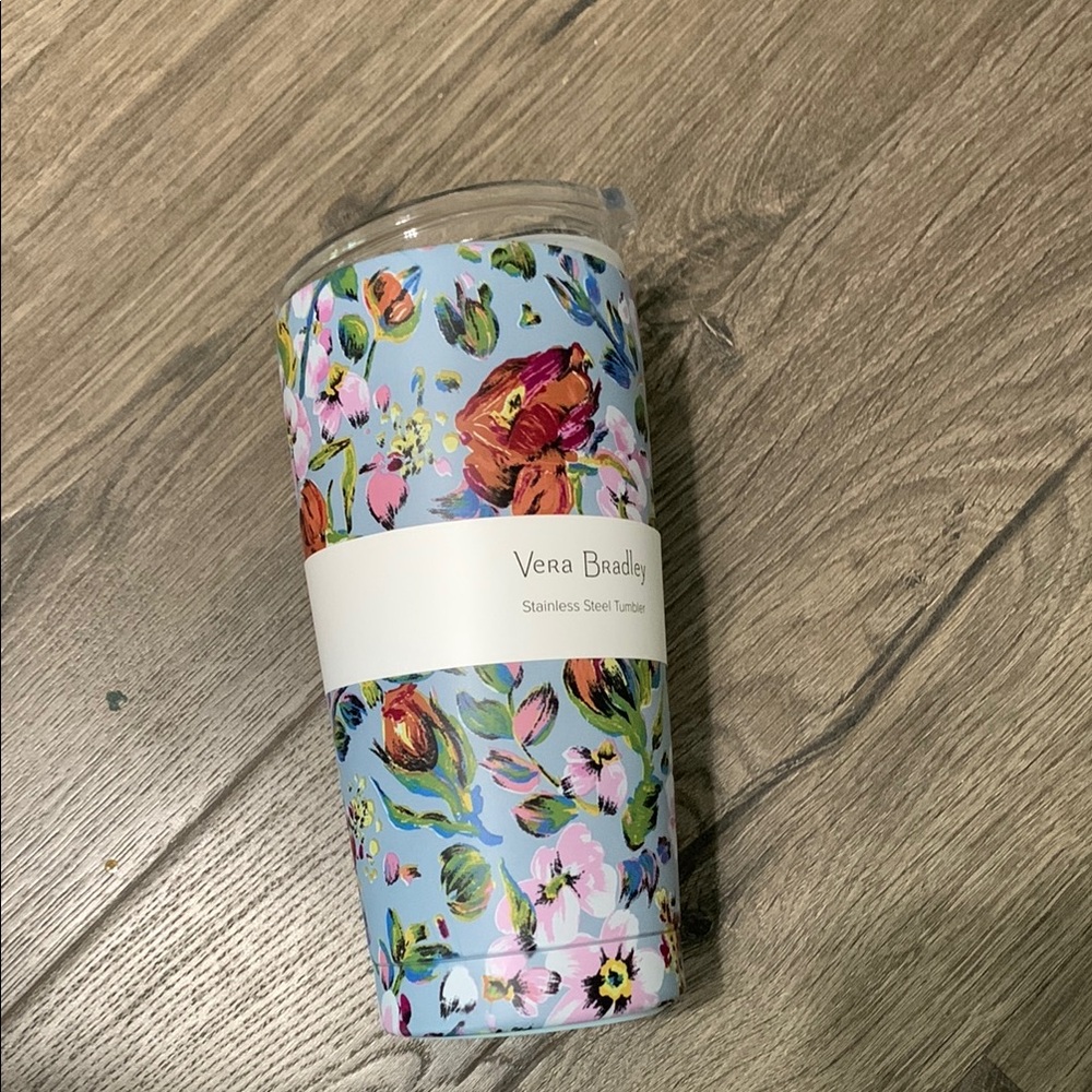 Vera Bradley Floral Stainless Steel Tumbler